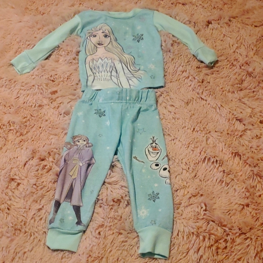2T Disney Frozen 2picec pajamas